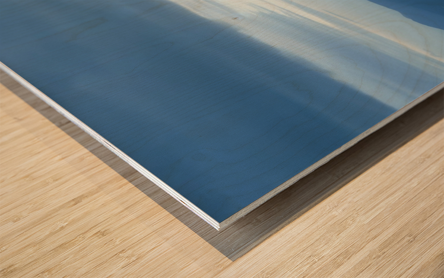 Layers Wood print