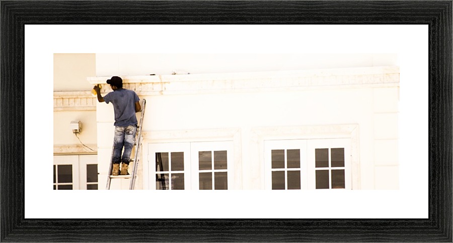 Dirty Mansion Picture Frame print