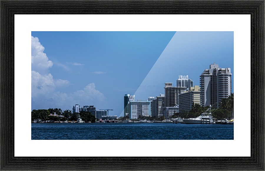 Biscayne Bay Picture Frame print