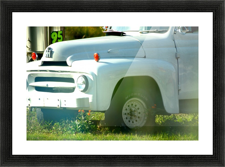 Old Truck 2 Picture Frame print