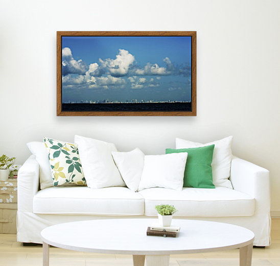 Miami Skyline Reproduction