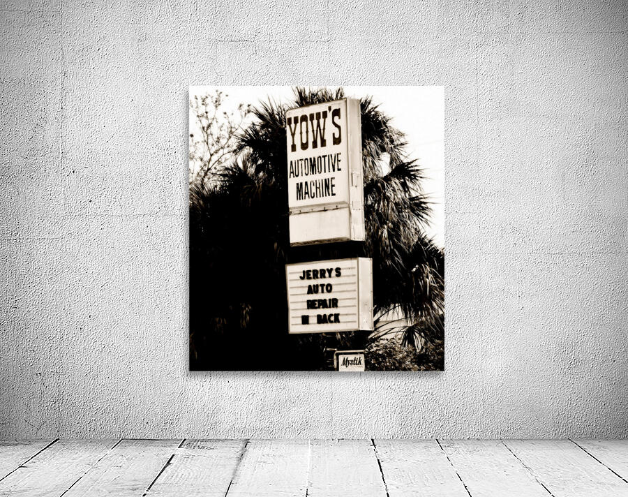 Vintage Sign Wall Preview