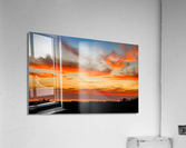 sunset shot Acrylic Print