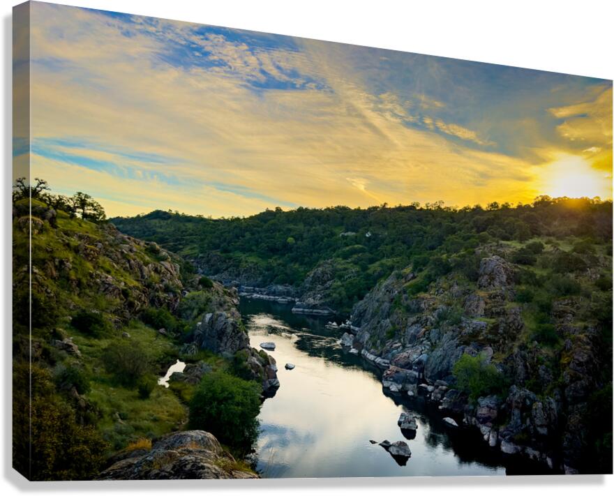 Dawn s Embrace Canvas Print