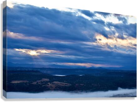 Rainy Morning Canvas Print