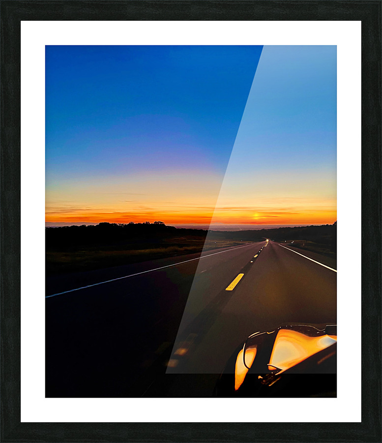 Joy Ride Picture Frame print