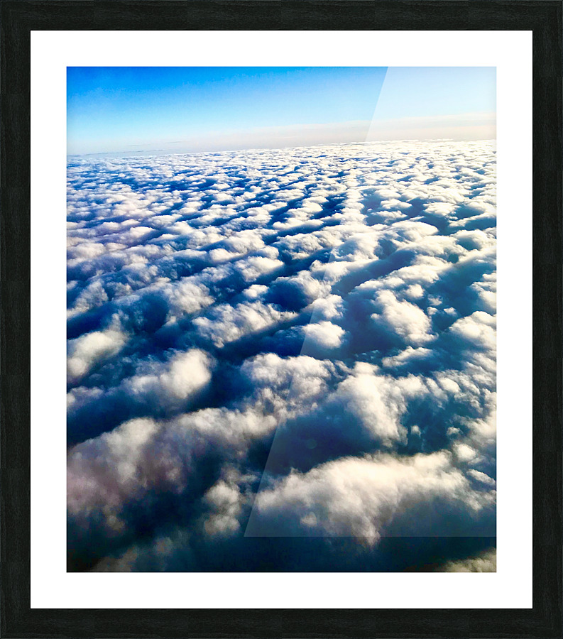 Above the Clouds Picture Frame print