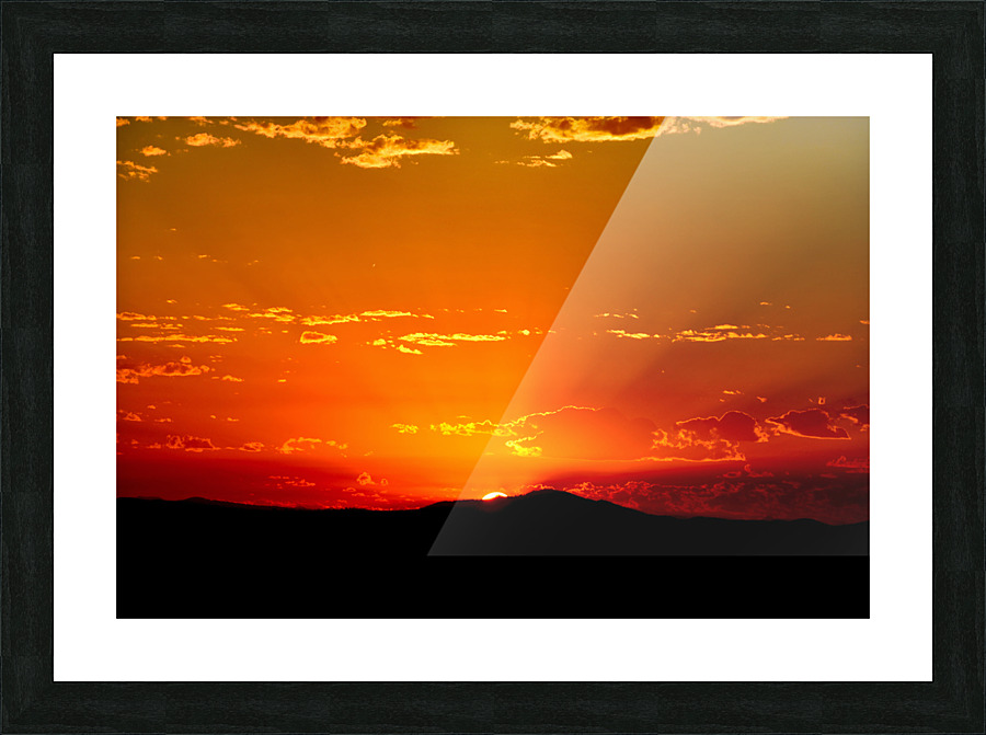 Sunkiss Sunrise Picture Frame print