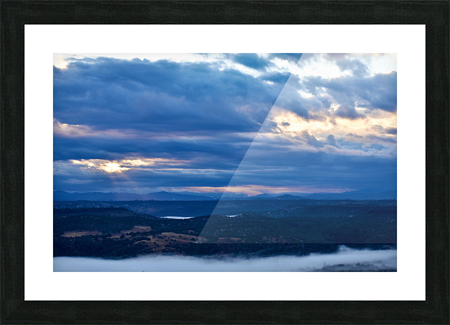 Rainy Morning Picture Frame print