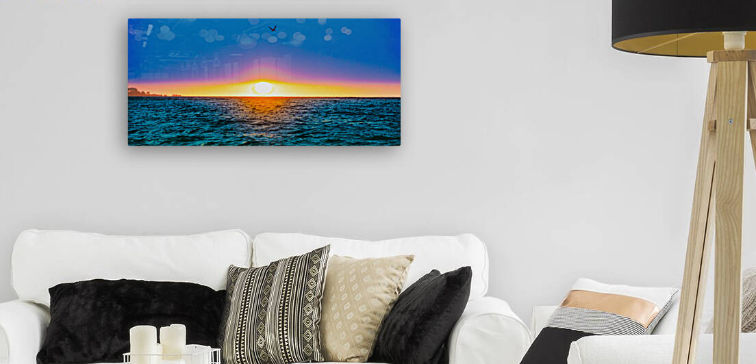 Ocean Sunset by Benjamin Wright