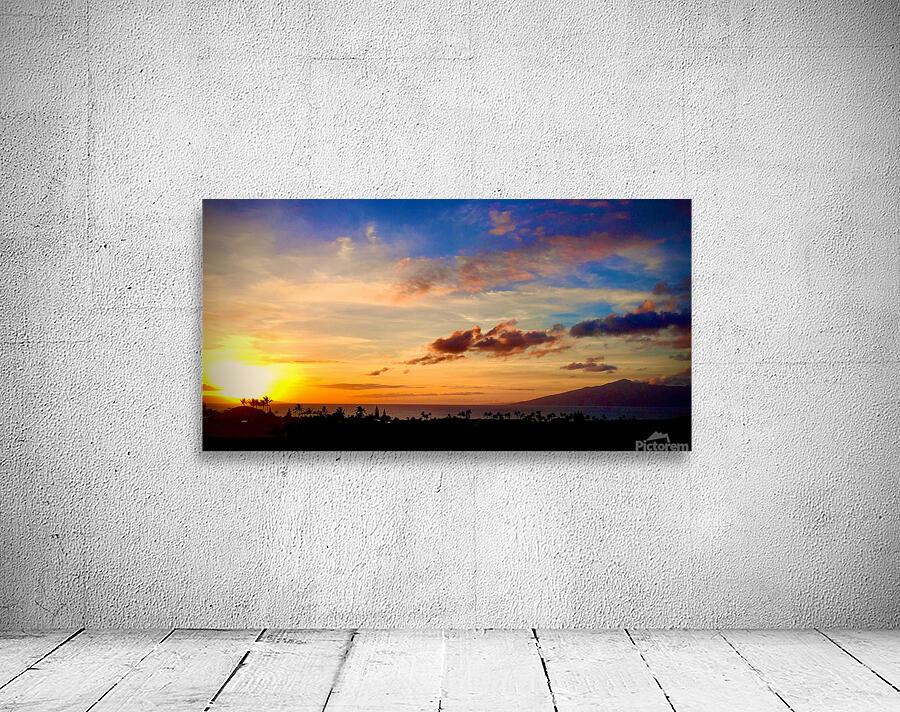 Maui Sunset Wall Preview