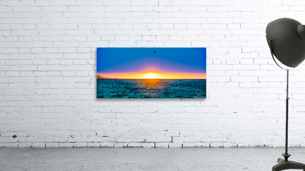 Ocean Sunset Wall Preview