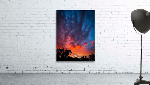 Burning Skies Wall Preview