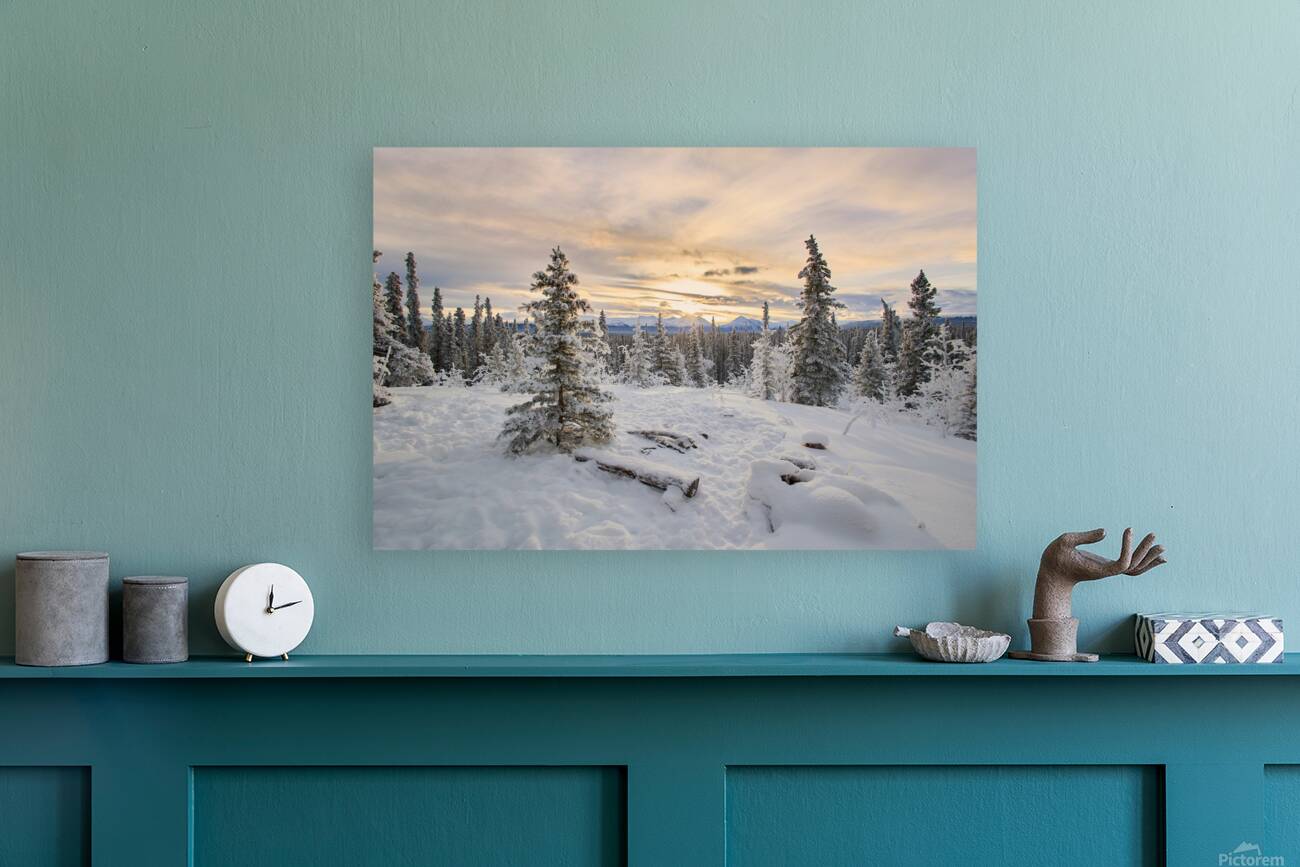 Yukon Sunset Reproduction