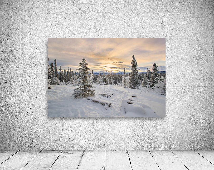 Yukon Sunset Wall Preview