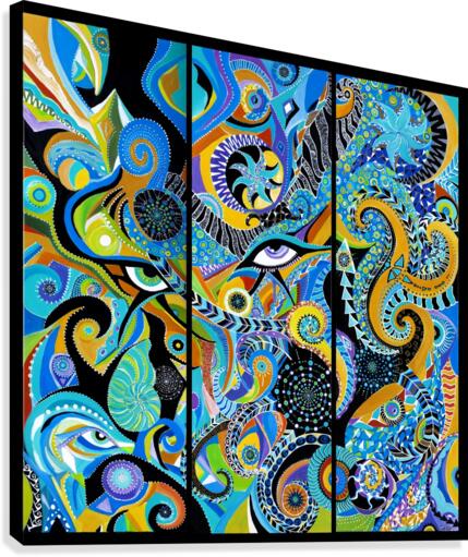 Paon dOr Canvas Print