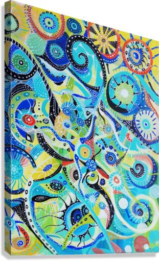 fractalisation et accord Canvas Print
