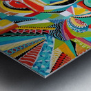 soleil levant Metal print