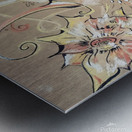 2 lin Metal print