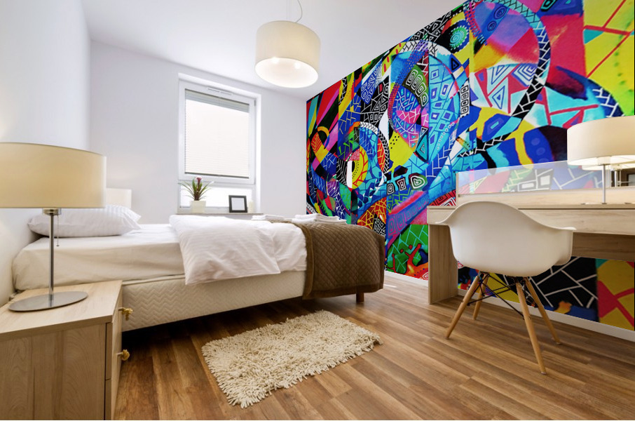 Formule abstraite Mural print