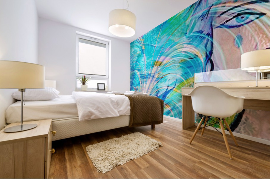Madeleine Mural print