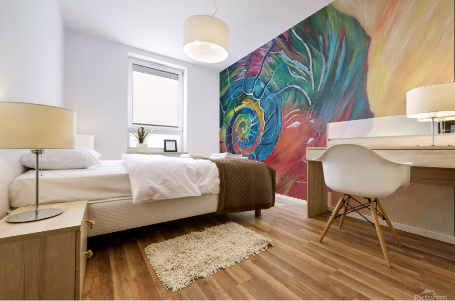 aime sans limite Mural print