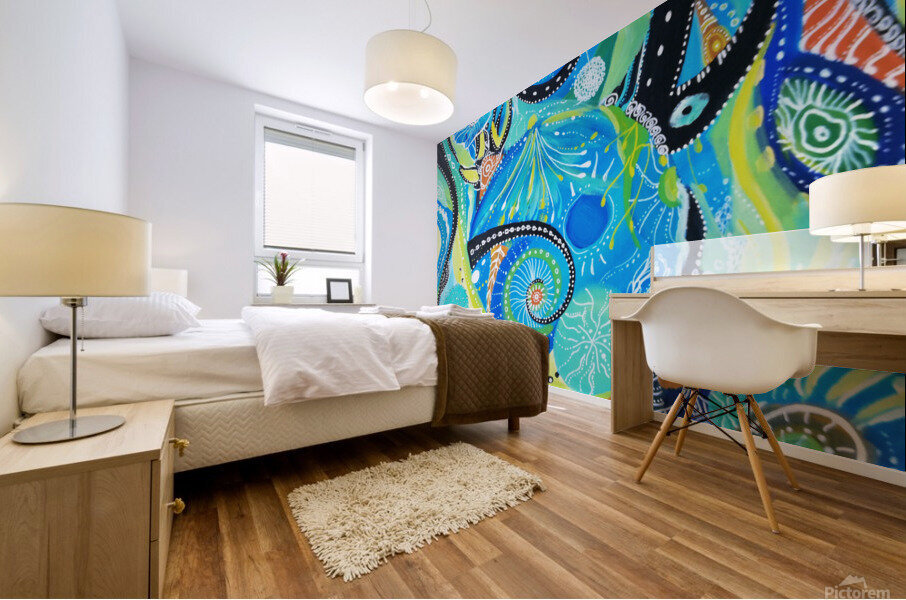 equilibre harmonique Mural print