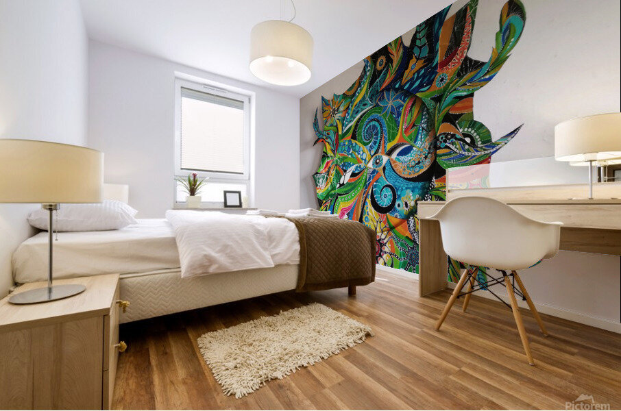 Vision Fractale Mural print