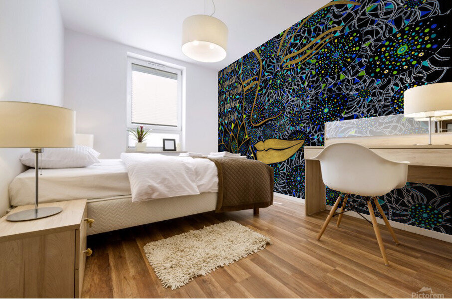 Le bonheur Mural print