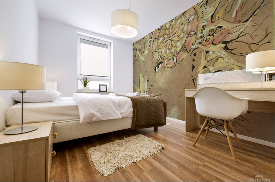 1 lin Mural print
