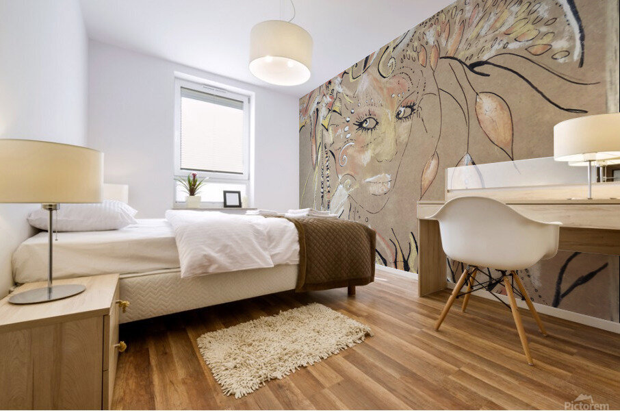 2 lin Mural print