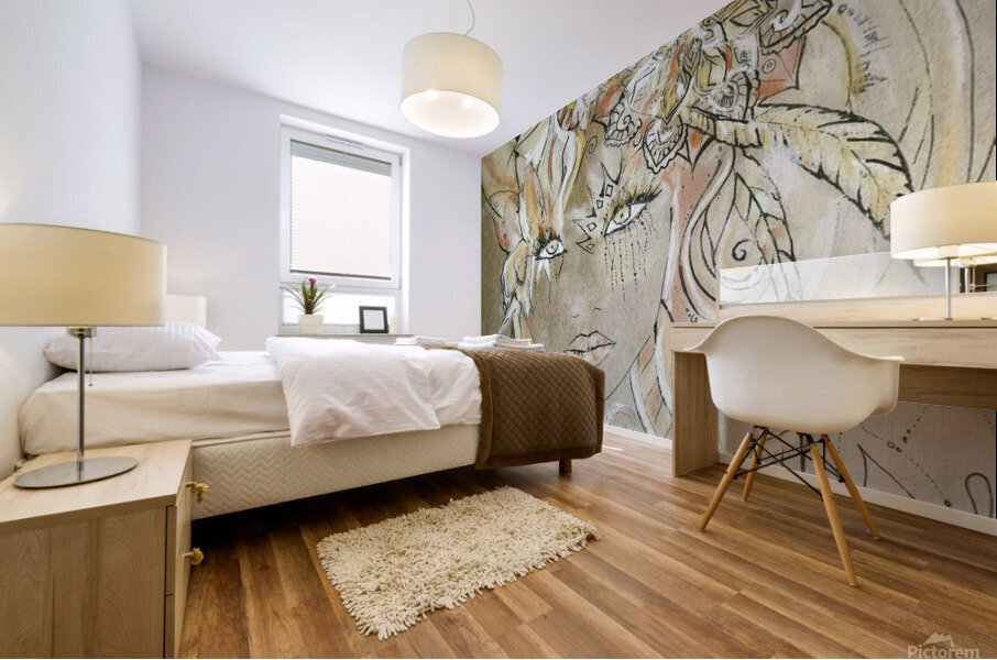 3 LIN Mural print