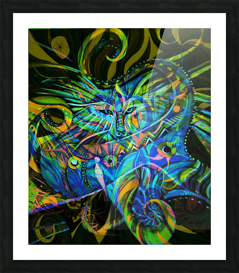 Transurfing Picture Frame print