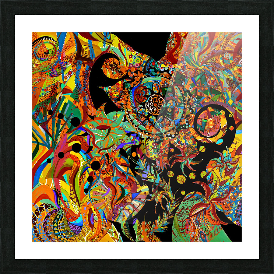 Vortex Picture Frame print