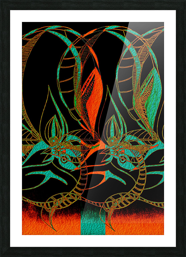 Synchronicit   temporelle Picture Frame print