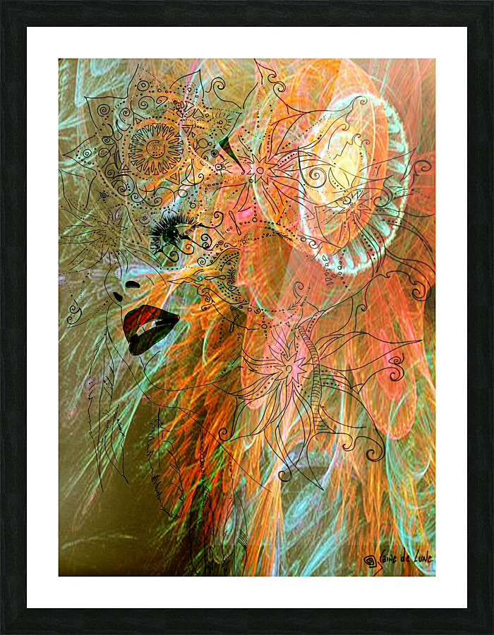 Angel Picture Frame print