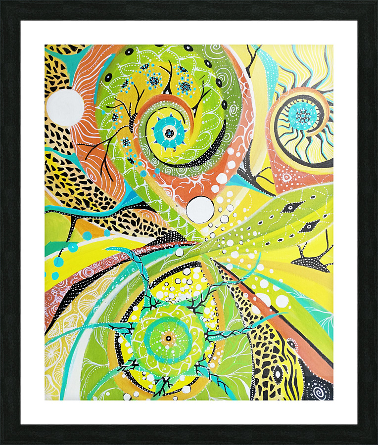 Essence multiples Picture Frame print
