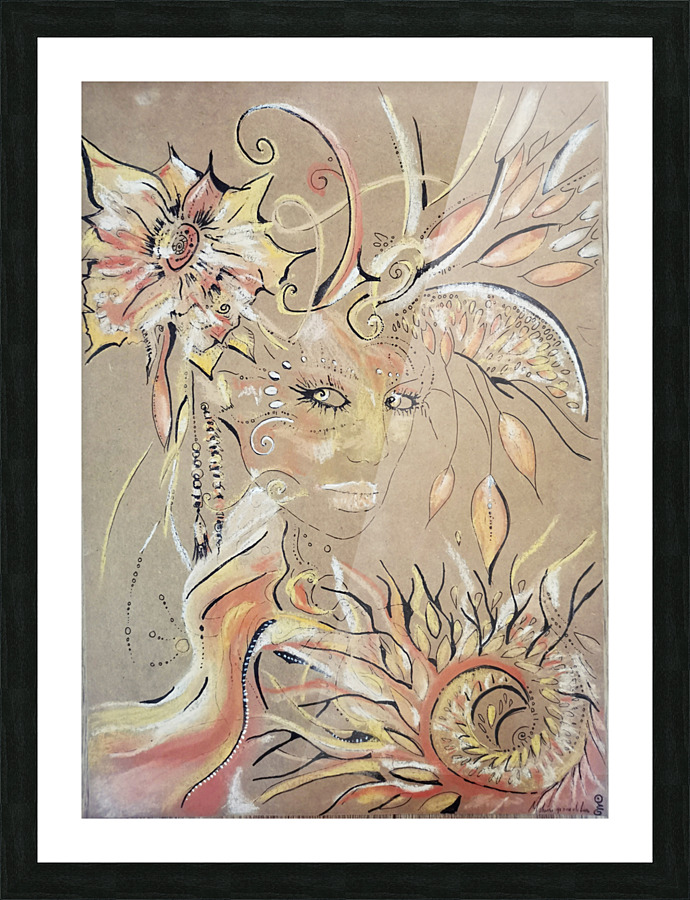 2 lin Picture Frame print