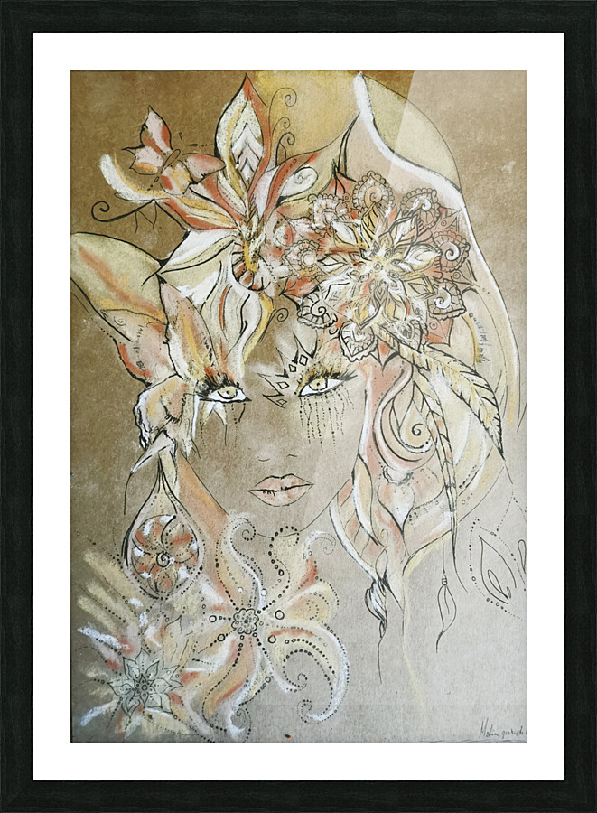 3 LIN Picture Frame print