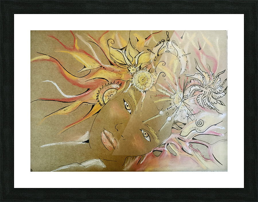 4 LIN Picture Frame print