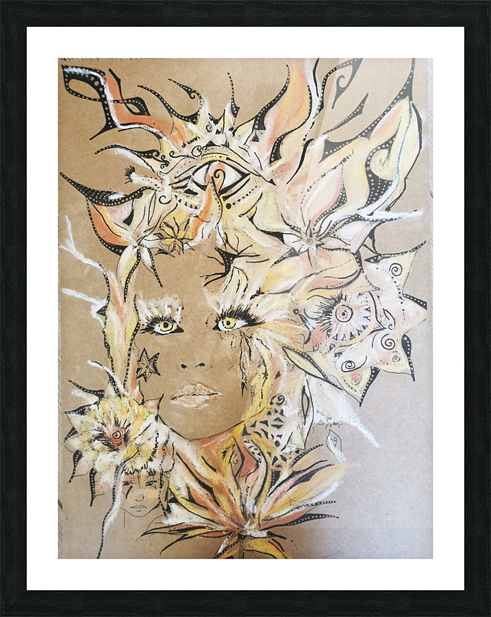 6 LIN Picture Frame print