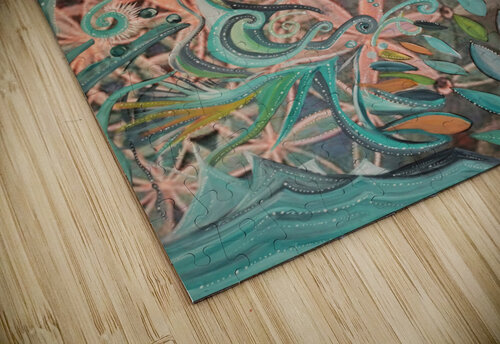FLEUR DE VIE   Graine de lune   Mahine puzzle