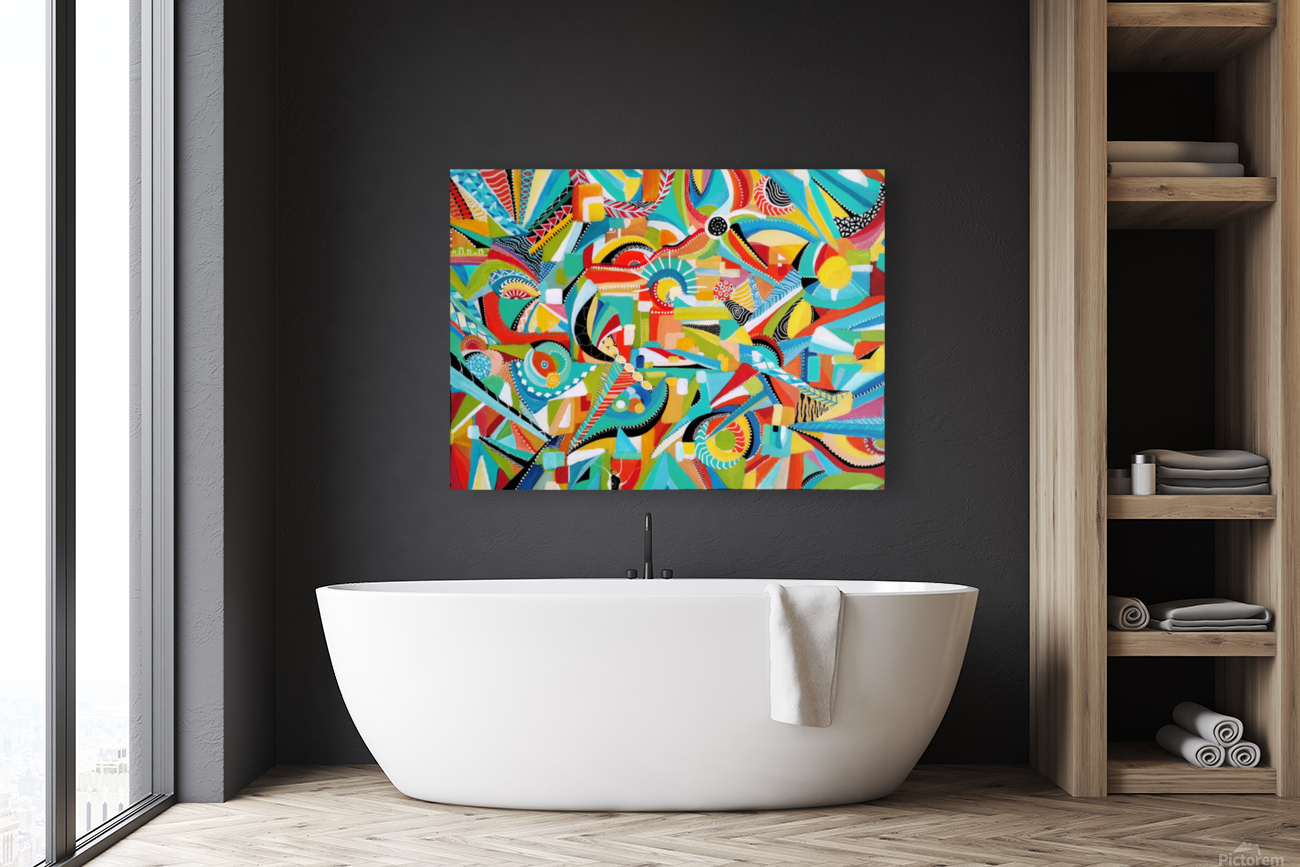 soleil levant Reproduction
