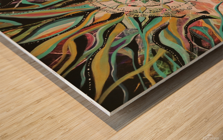 Enracinenee Wood print