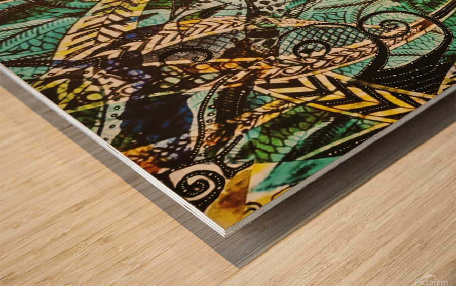  entrela  Wood print