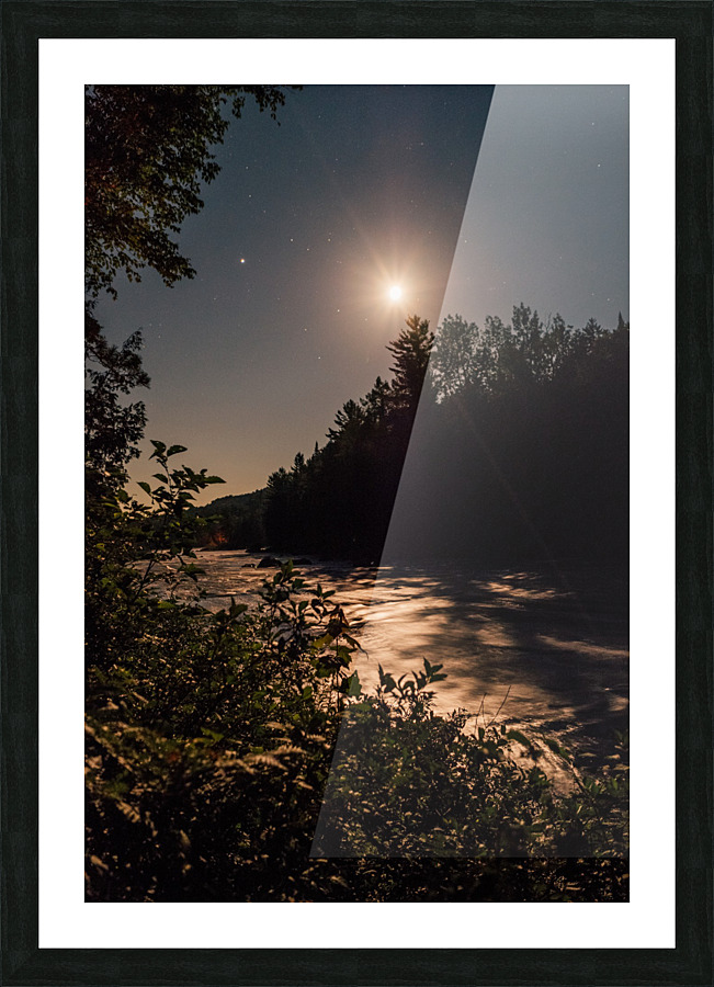 Rivire Ouareau Picture Frame print