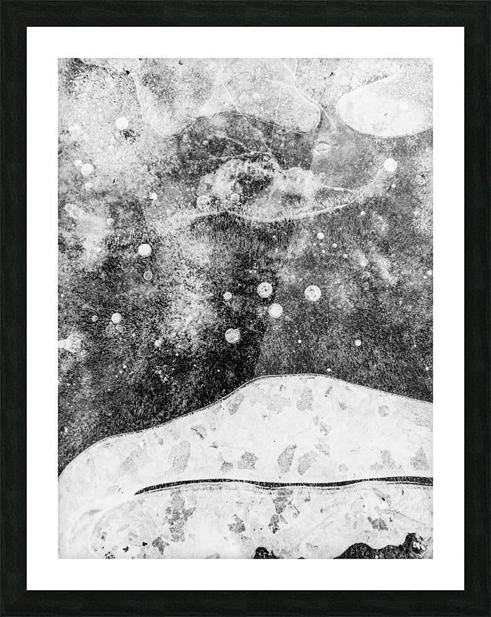 Vie de glace Picture Frame print