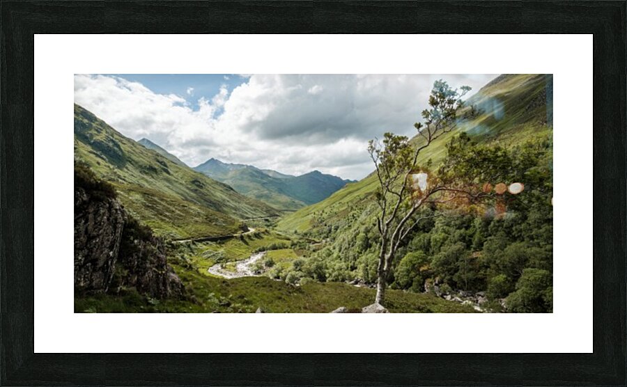 Glen Shiel Picture Frame print