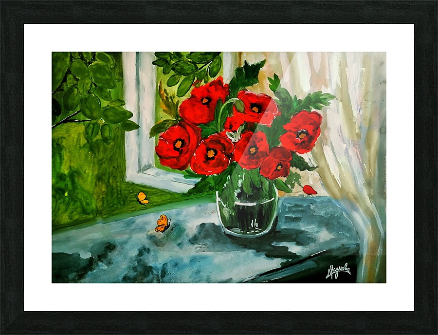 Summer day Picture Frame print