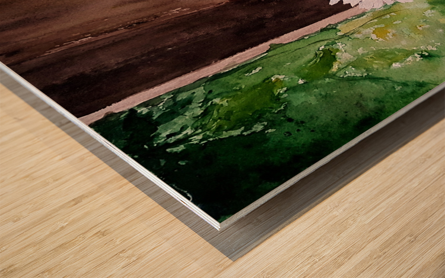 Summer day Wood print
